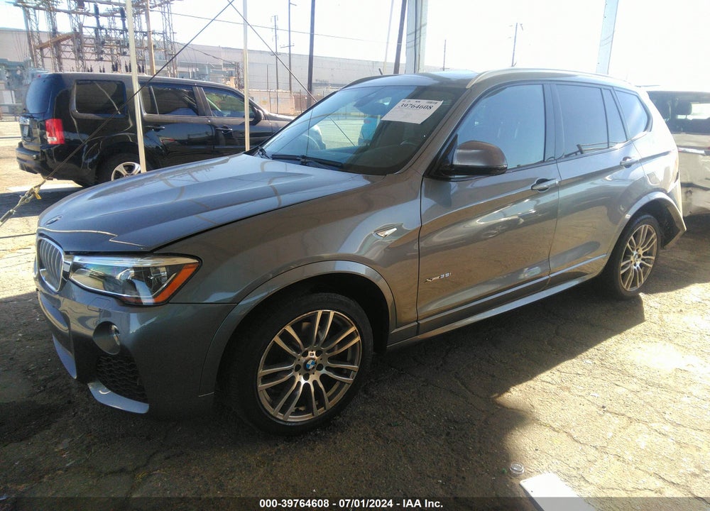 2017 BMW X3 XDRIVE35I VIN: 5UXWX7C59H0U39701