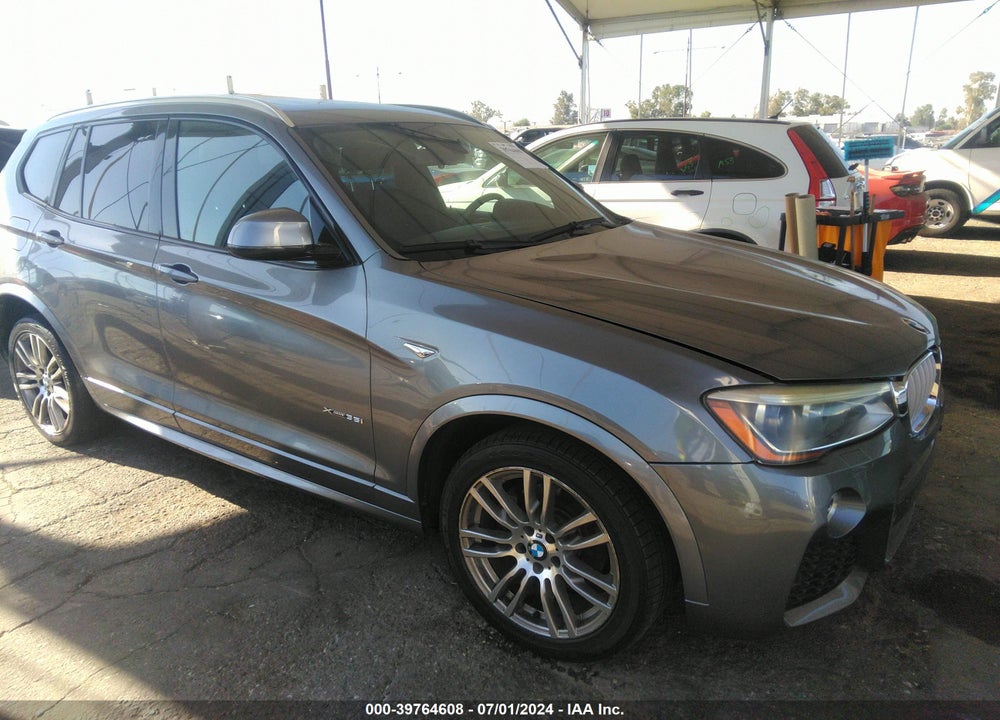 2017 BMW X3 XDRIVE35I VIN: 5UXWX7C59H0U39701