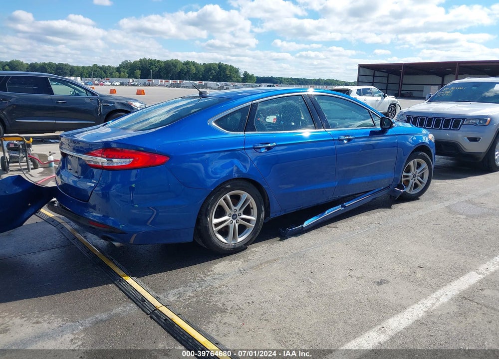 2018 FORD FUSION SE VIN: 3FA6P0HDXJR179992