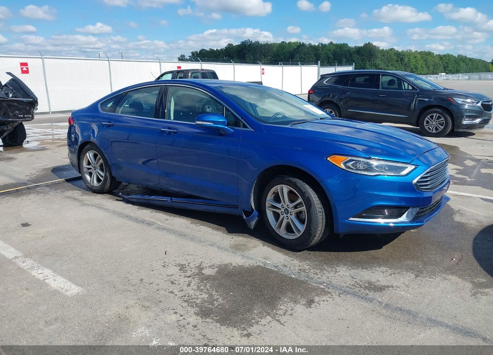 2018 FORD FUSION SE VIN: 3FA6P0HDXJR179992