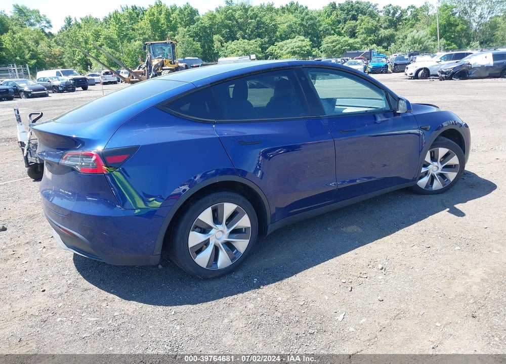 2021 TESLA MODEL Y LONG RANGE DUAL MOTOR ALL-WHEEL DRIVE VIN: 5YJYGDEE8MF105080