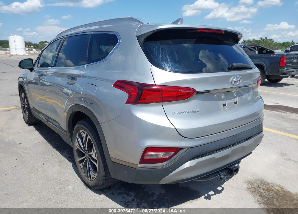 2020 HYUNDAI SANTA FE LIMITED 2.0T VIN: 5NMS53AA0LH299397
