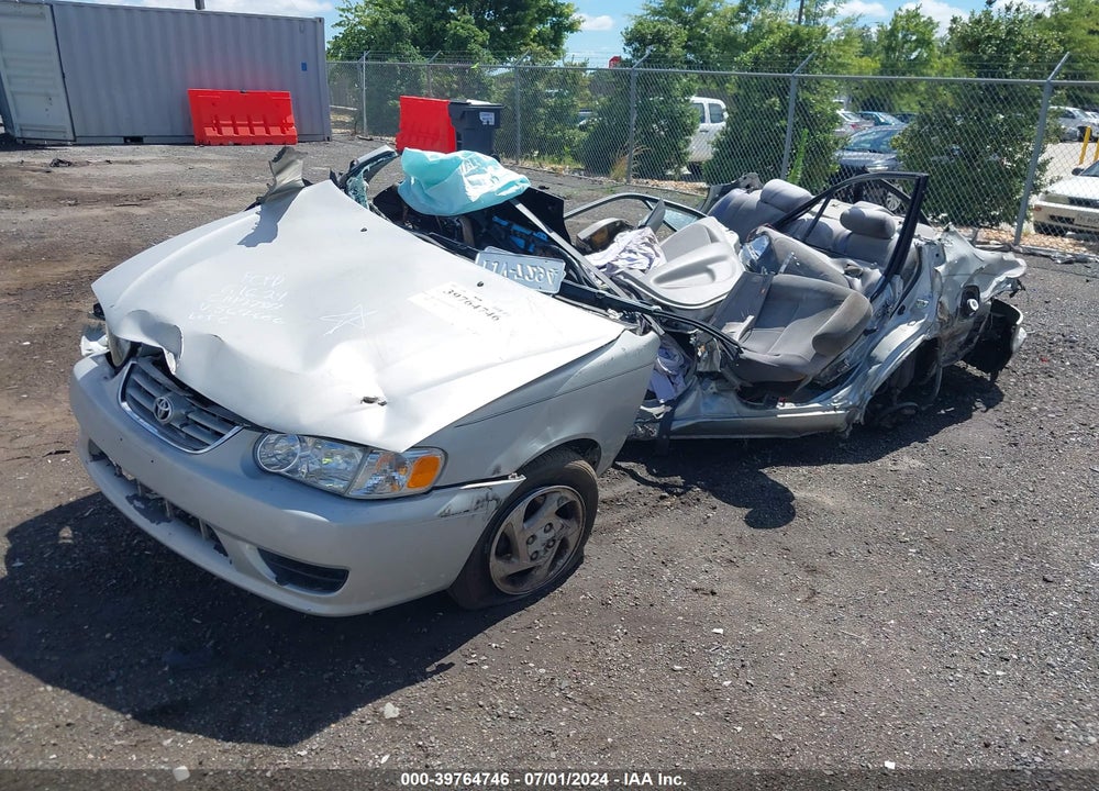 2002 TOYOTA COROLLA LE VIN: 1NXBR12E62Z567656
