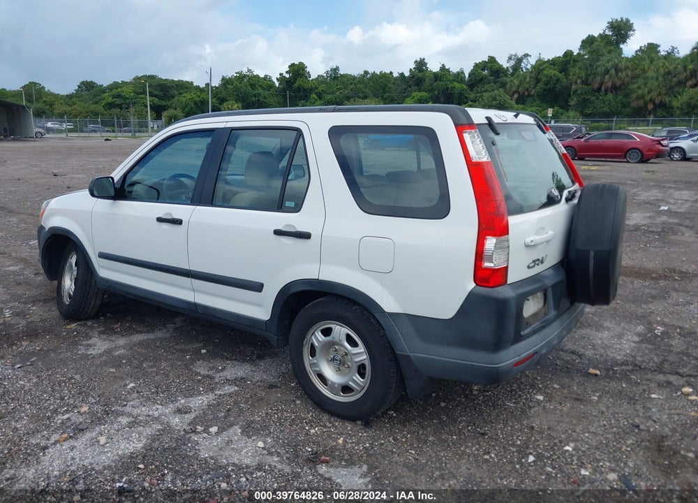 2005 HONDA CR-V LX VIN: SHSRD68525U302468