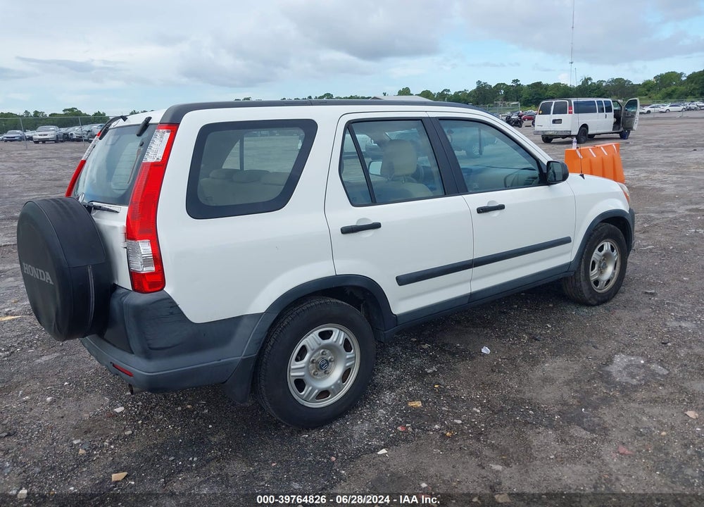 2005 HONDA CR-V LX VIN: SHSRD68525U302468
