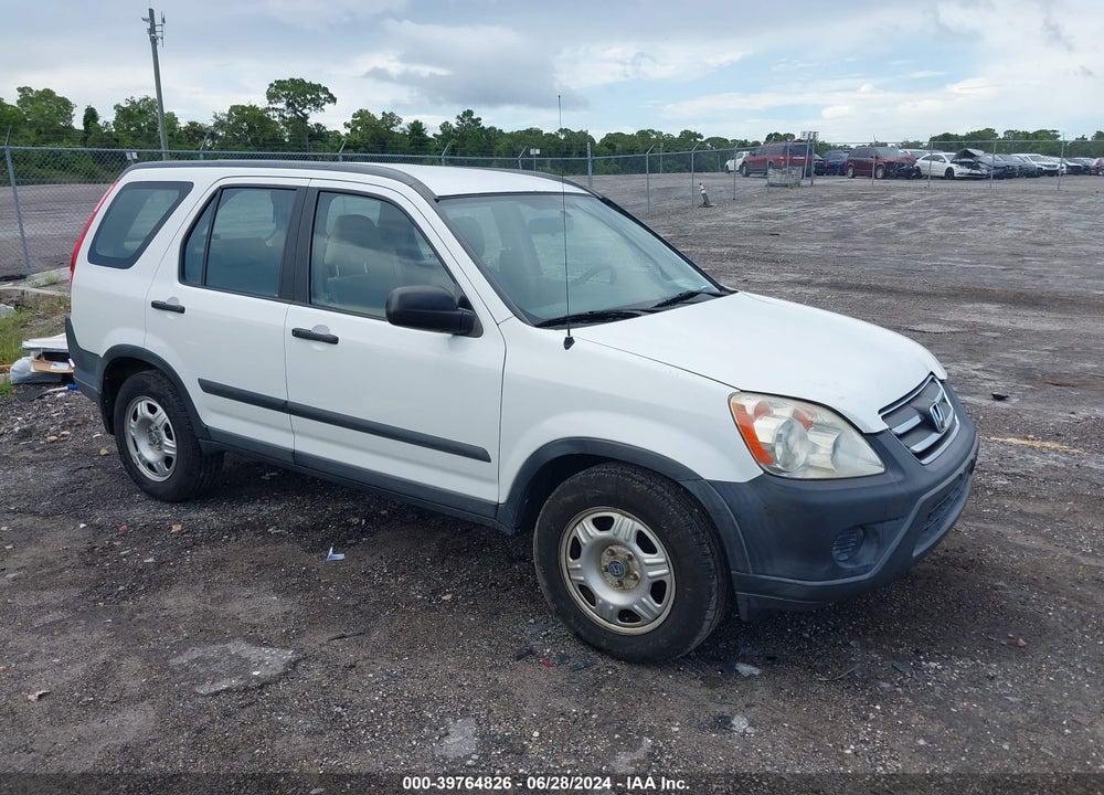 2005 HONDA CR-V LX VIN: SHSRD68525U302468