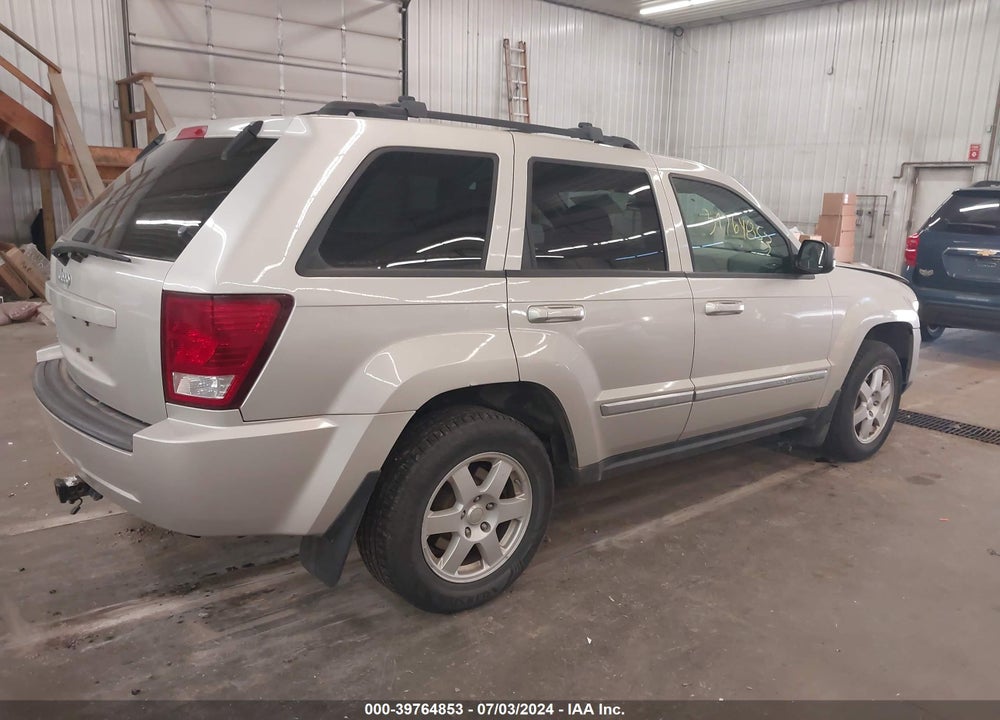 2010 JEEP GRAND CHEROKEE LAREDO VIN: 1J4PR4GK5AC127484