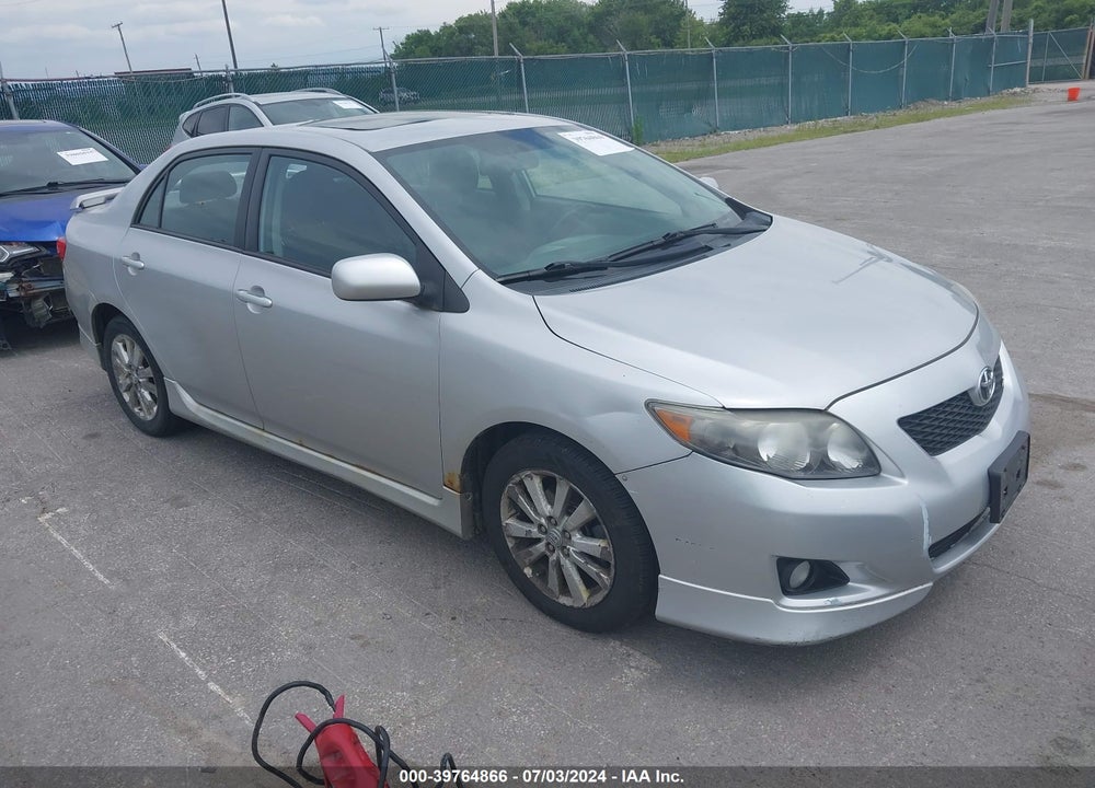 2010 TOYOTA COROLLA S VIN: 2T1BU4EE8AC291833
