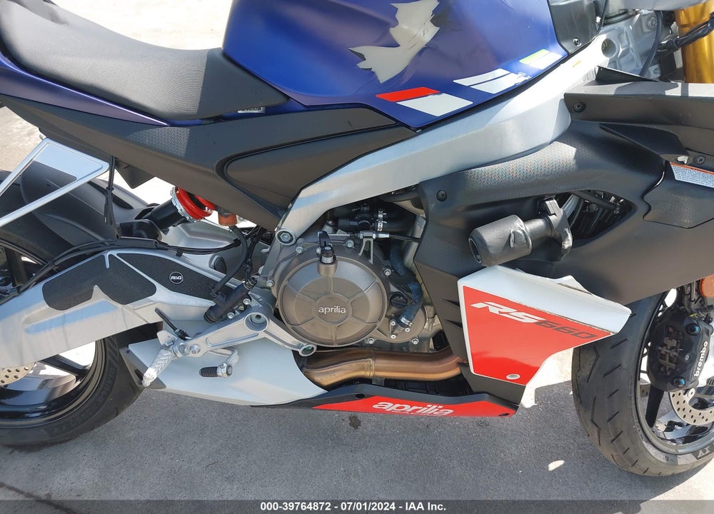 2023 APRILIA RS 660 VIN: ZD4KSUG05PS001745