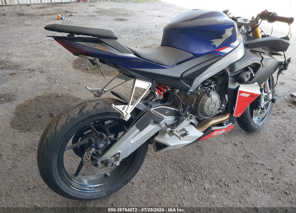 2023 APRILIA RS 660 VIN: ZD4KSUG05PS001745