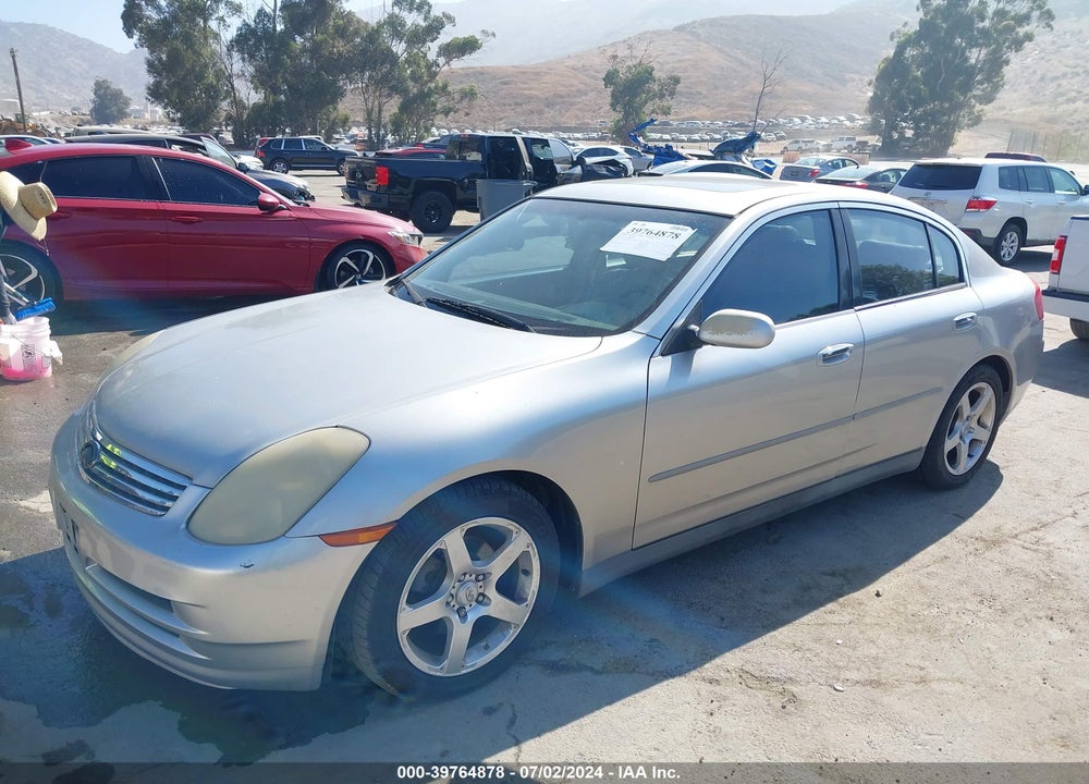 2003 INFINITI G35 LUXURY LEATHER VIN: JNKCV51EX3M019771