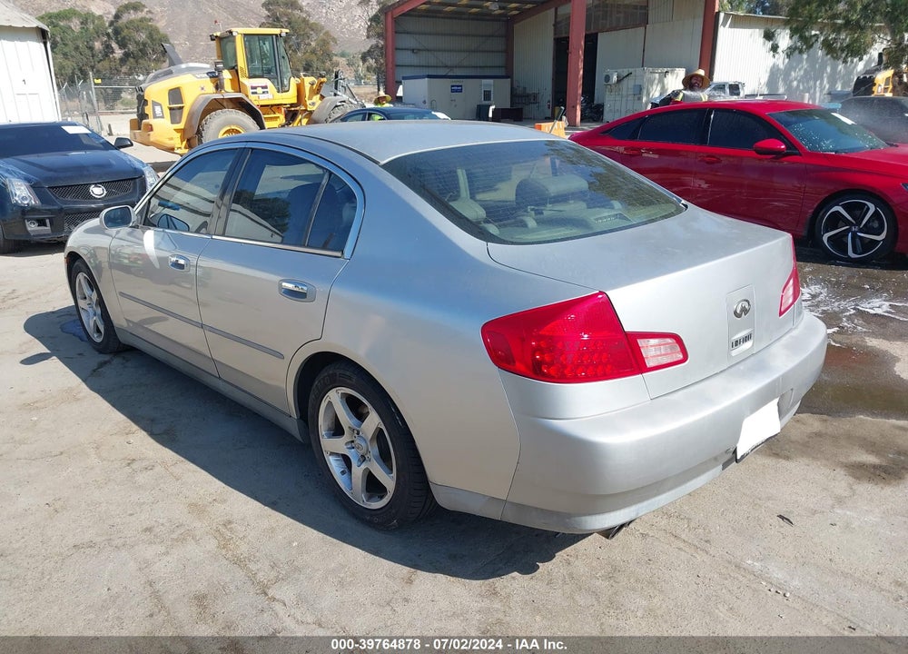 2003 INFINITI G35 LUXURY LEATHER VIN: JNKCV51EX3M019771
