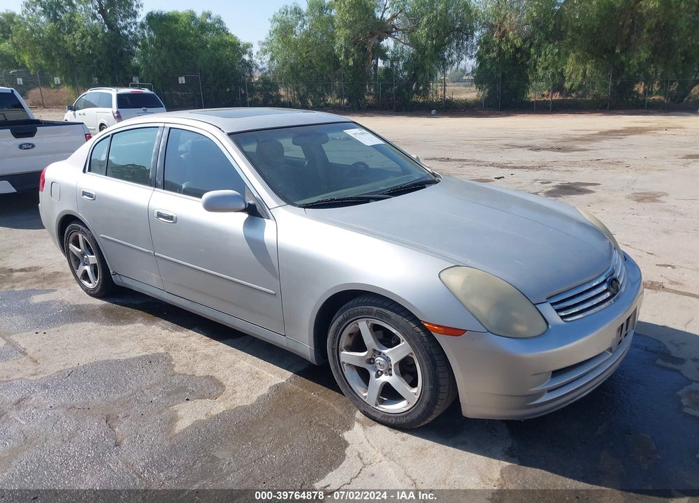 2003 INFINITI G35 LUXURY LEATHER VIN: JNKCV51EX3M019771