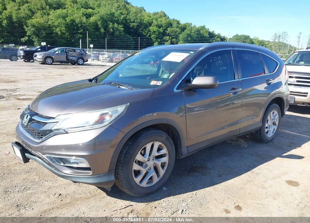 2015 HONDA CR-V EX-L VIN: 2HKRM4H70FH670454