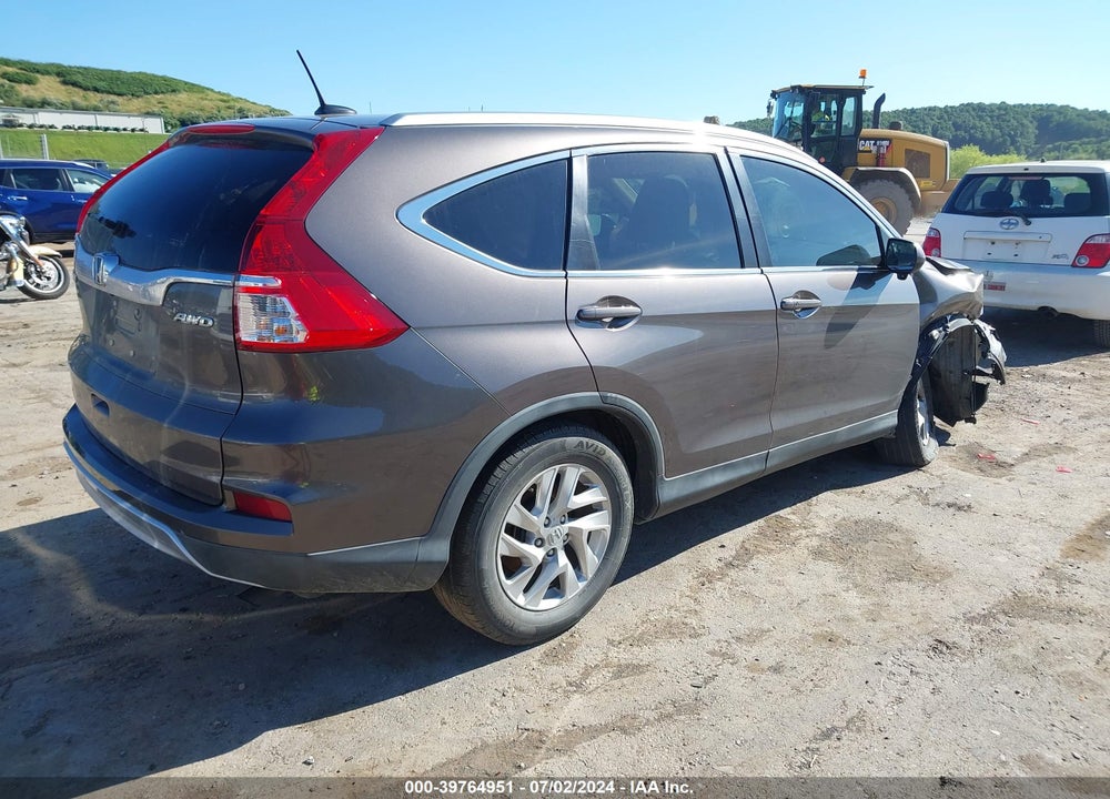 2015 HONDA CR-V EX-L VIN: 2HKRM4H70FH670454