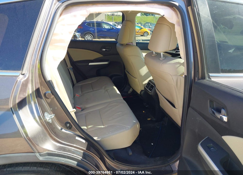 2015 HONDA CR-V EX-L VIN: 2HKRM4H70FH670454