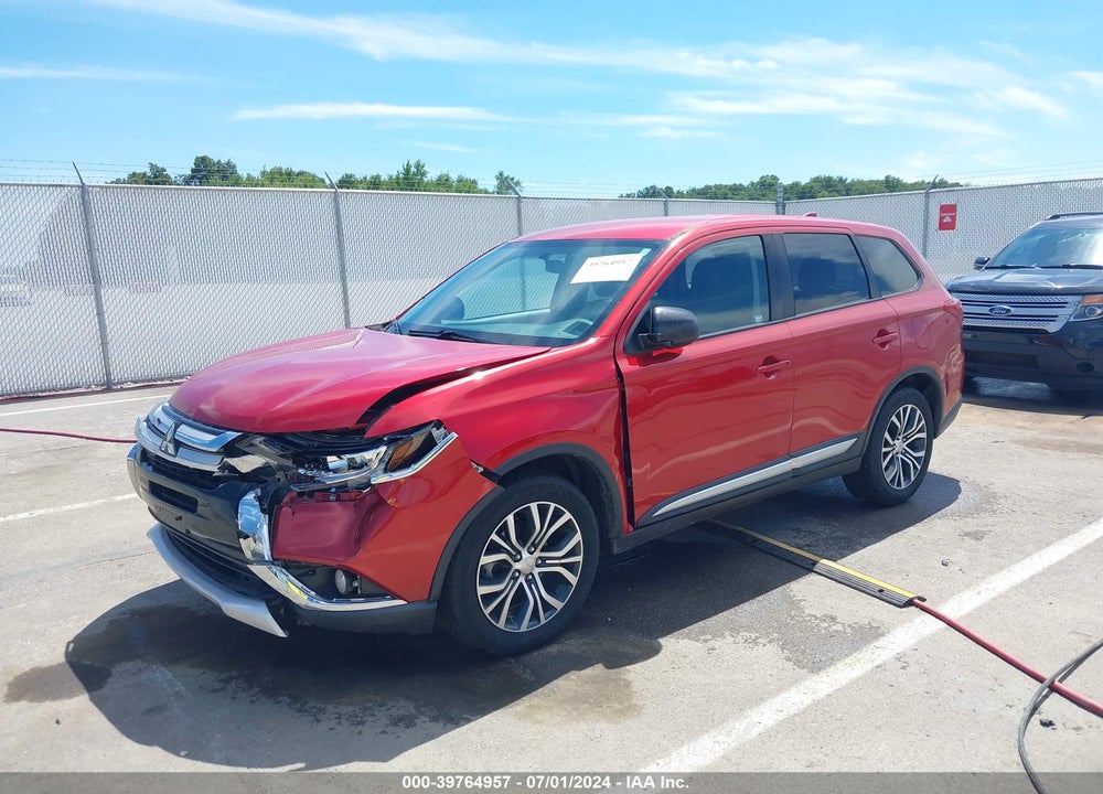 2017 MITSUBISHI OUTLANDER ES VIN: JA4AD2A37HZ054782
