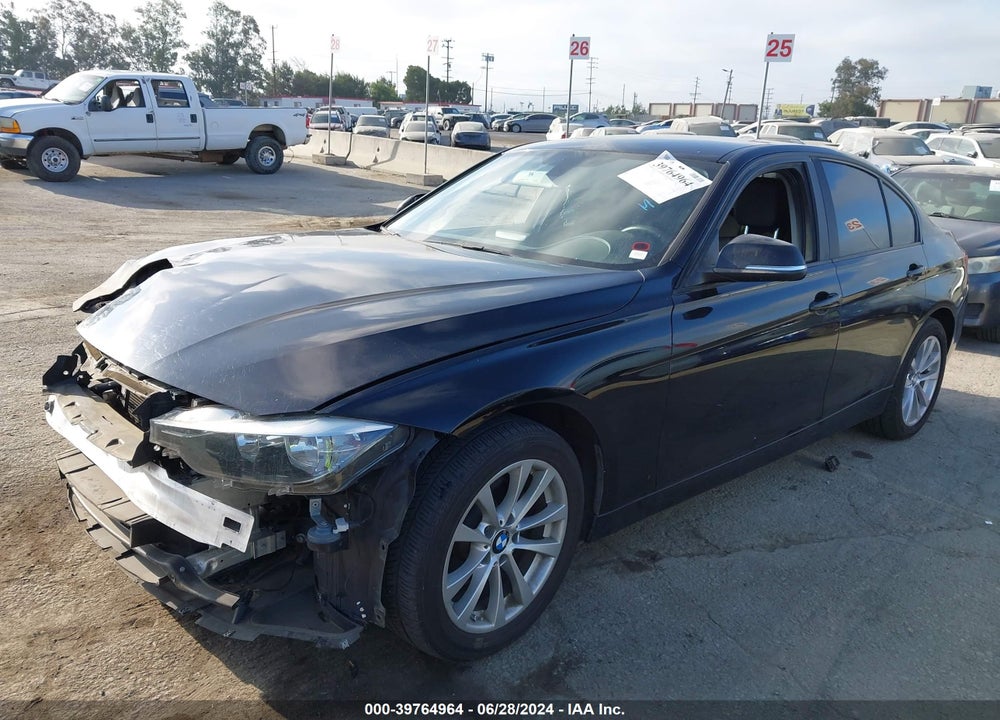 2016 BMW 320I VIN: WBA8E1G5XGNT34137