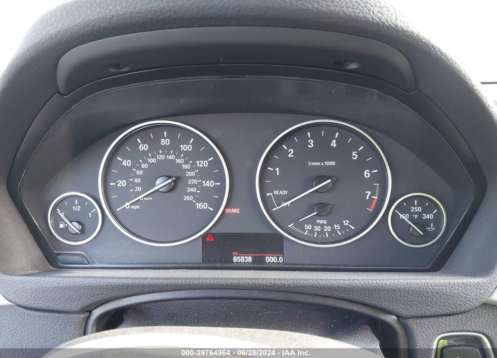 2016 BMW 320I VIN: WBA8E1G5XGNT34137