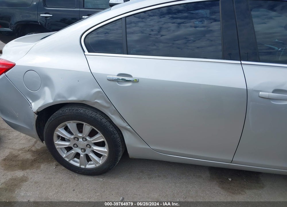 2012 BUICK REGAL VIN: 2G4GR5ER6C9125518