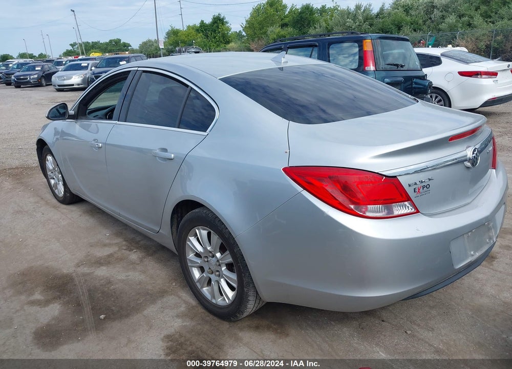 2012 BUICK REGAL VIN: 2G4GR5ER6C9125518
