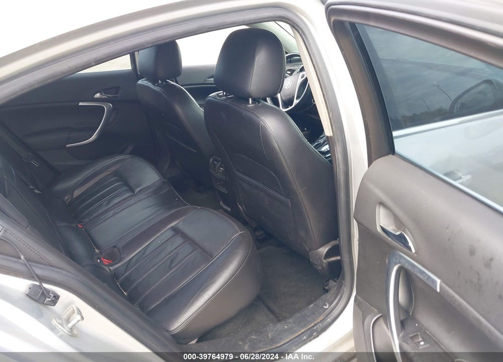 2012 BUICK REGAL VIN: 2G4GR5ER6C9125518
