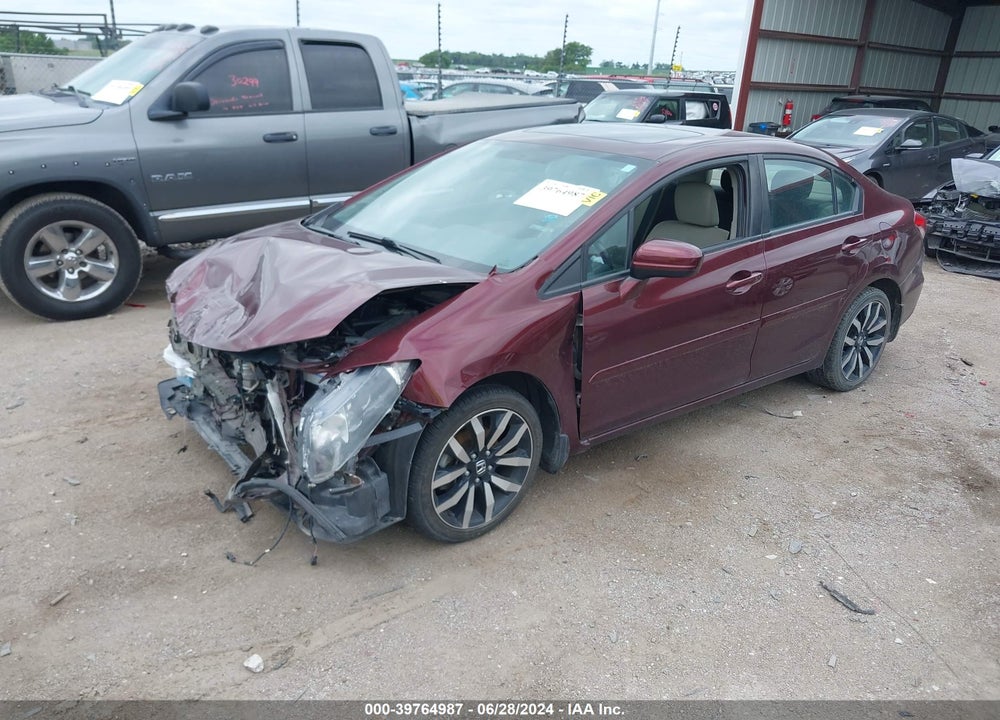 2015 HONDA CIVIC EX-L VIN: 19XFB2F94FE089061