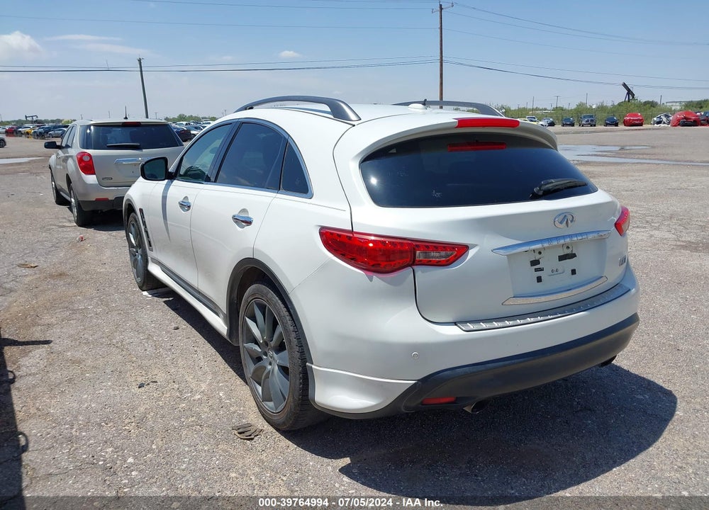 2013 INFINITI FX37 LIMITED EDITION VIN: JN8CS1MW6DM172628