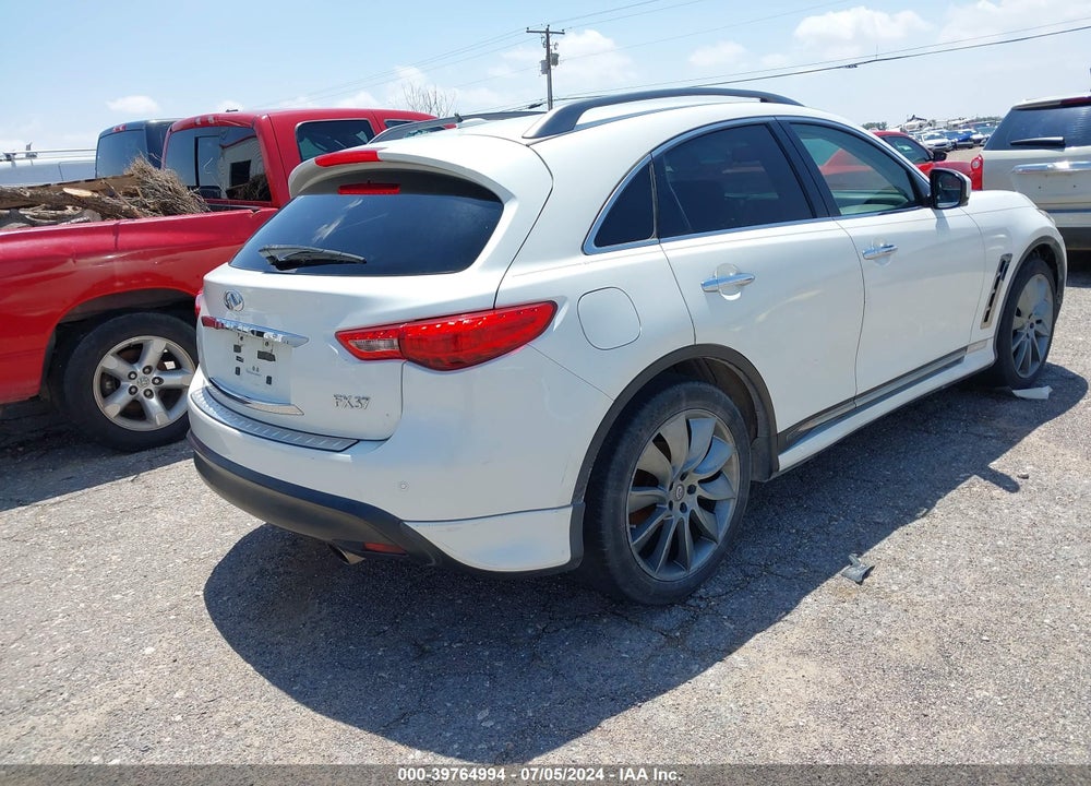 2013 INFINITI FX37 LIMITED EDITION VIN: JN8CS1MW6DM172628