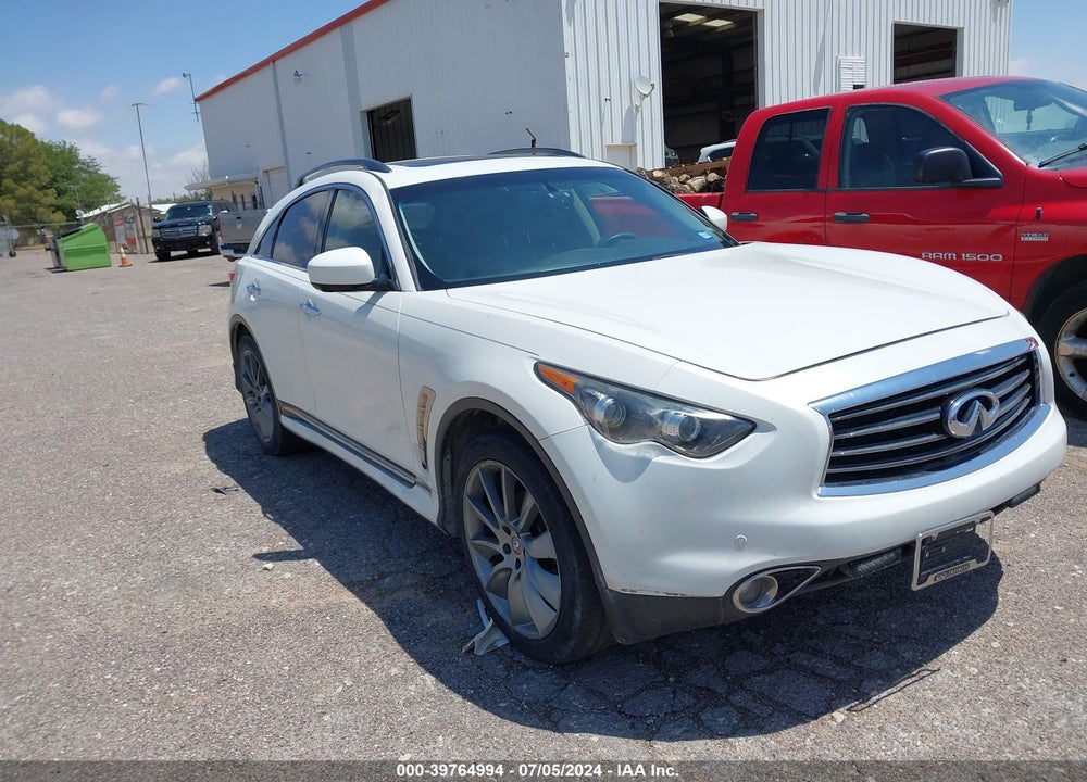 2013 INFINITI FX37 LIMITED EDITION VIN: JN8CS1MW6DM172628