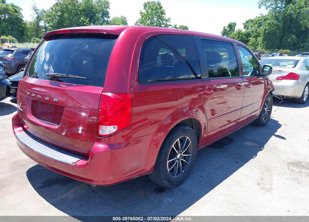 2015 DODGE GRAND CARAVAN R/T VIN: 2C4RDGEG4FR567045