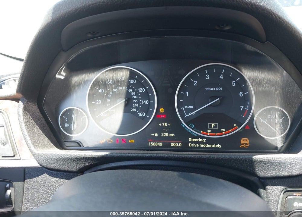 2013 BMW 335I VIN: WBA3A9G54DNR97235