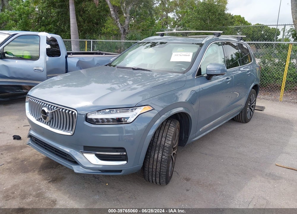 2022 VOLVO XC90 RECHARGE PLUG-IN HYBRID T8 INSCRIPTION EXPRESSION 6 PASSENGER VIN: YV4BR00Z2N1820205