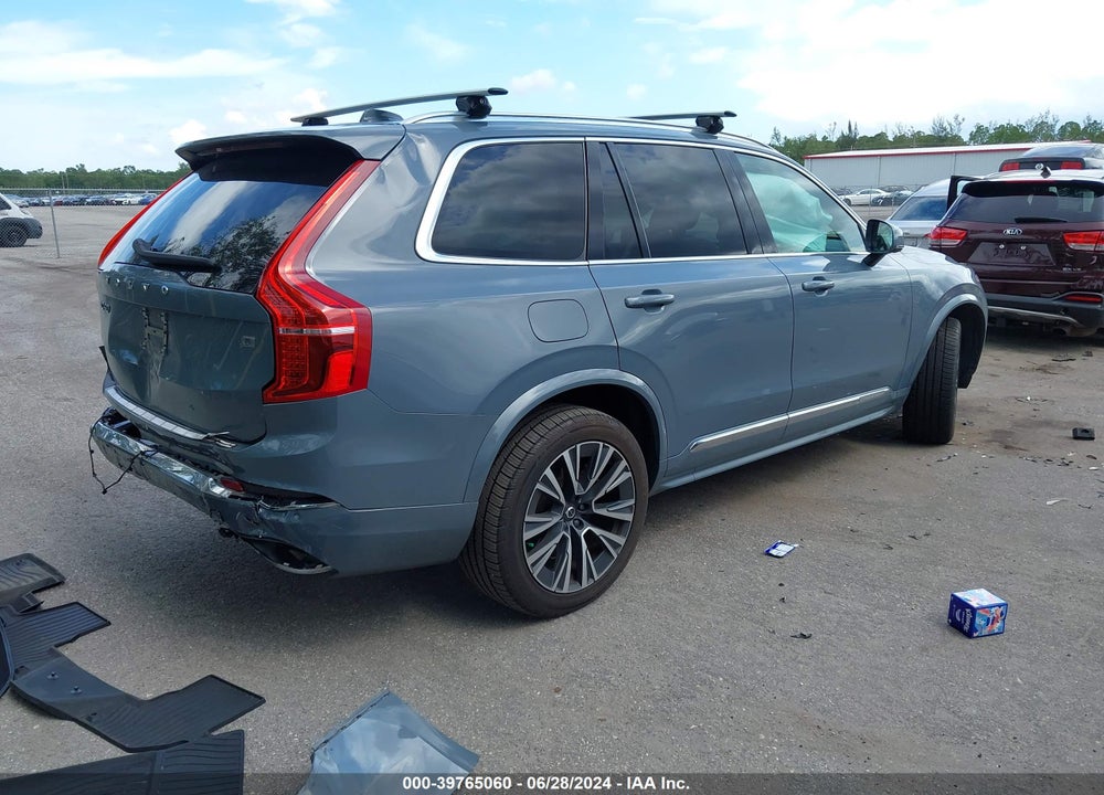 2022 VOLVO XC90 RECHARGE PLUG-IN HYBRID T8 INSCRIPTION EXPRESSION 6 PASSENGER VIN: YV4BR00Z2N1820205