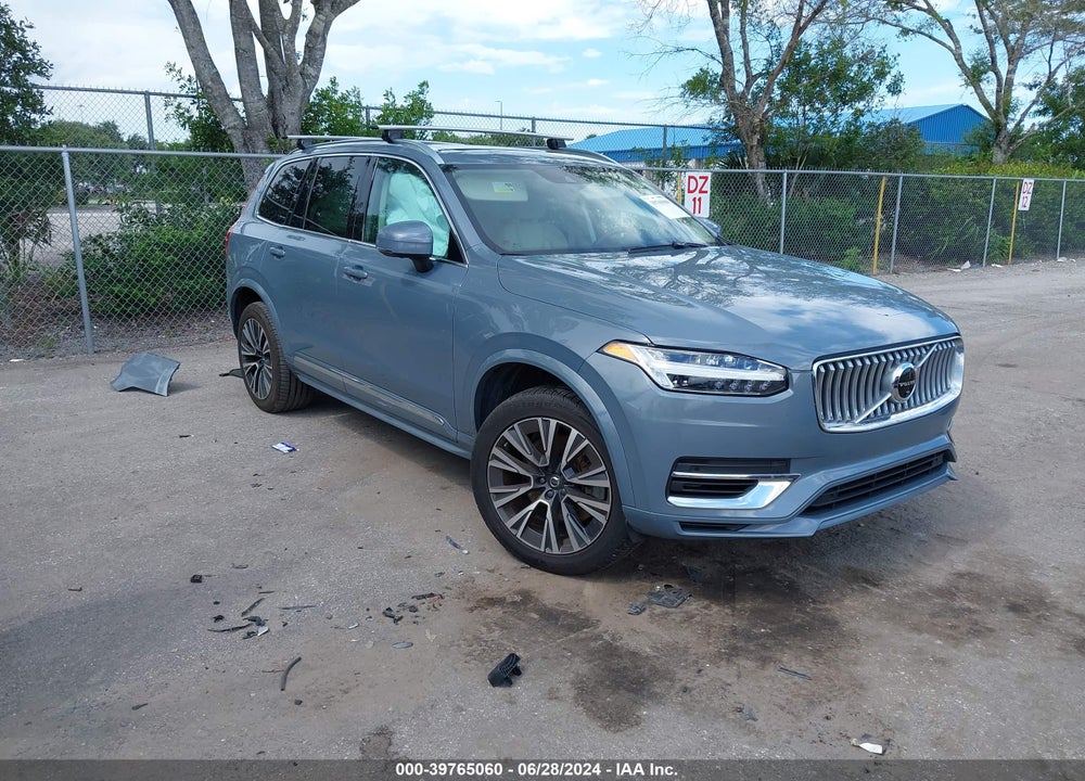 2022 VOLVO XC90 RECHARGE PLUG-IN HYBRID T8 INSCRIPTION EXPRESSION 6 PASSENGER VIN: YV4BR00Z2N1820205