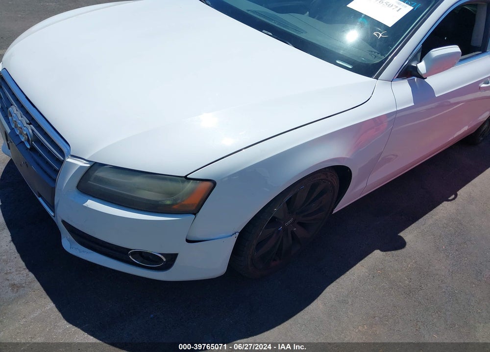 2012 AUDI A5 2.0T PREMIUM VIN: WAULFAFRXCA004771
