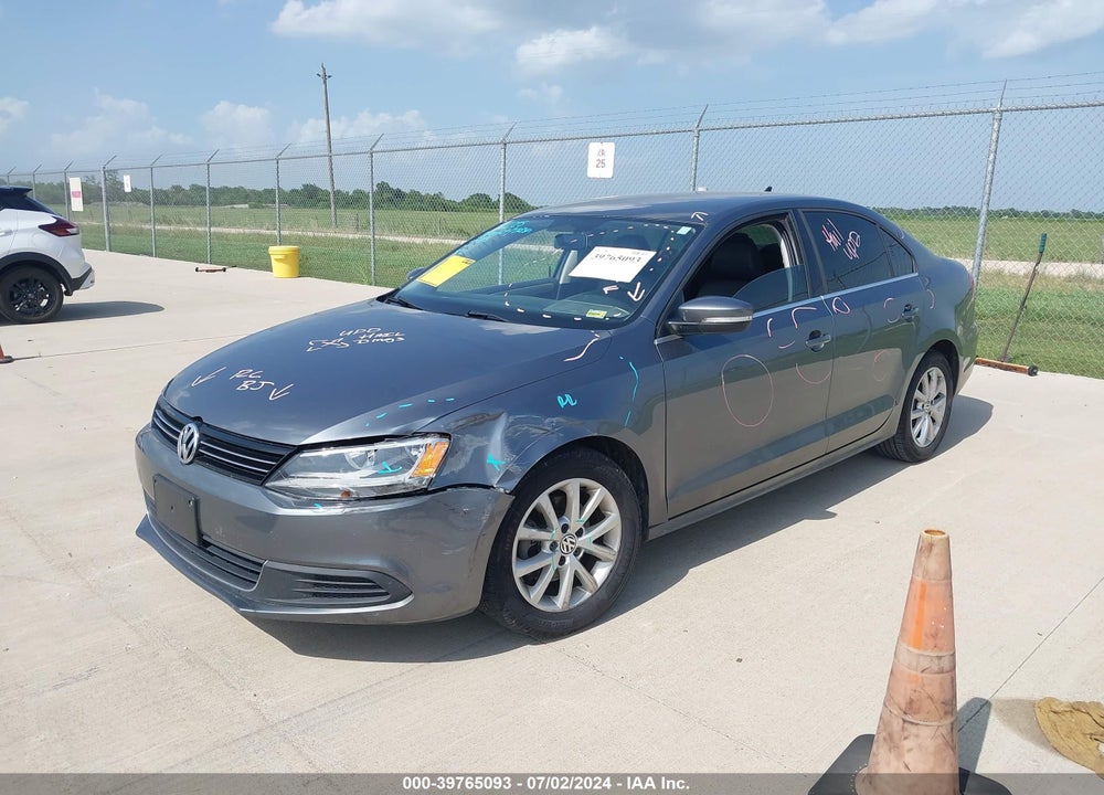 2013 VOLKSWAGEN JETTA 2.5L SE VIN: 3VWBX7AJ2DM355630