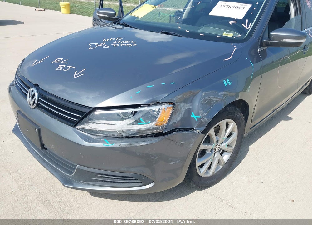2013 VOLKSWAGEN JETTA 2.5L SE VIN: 3VWBX7AJ2DM355630