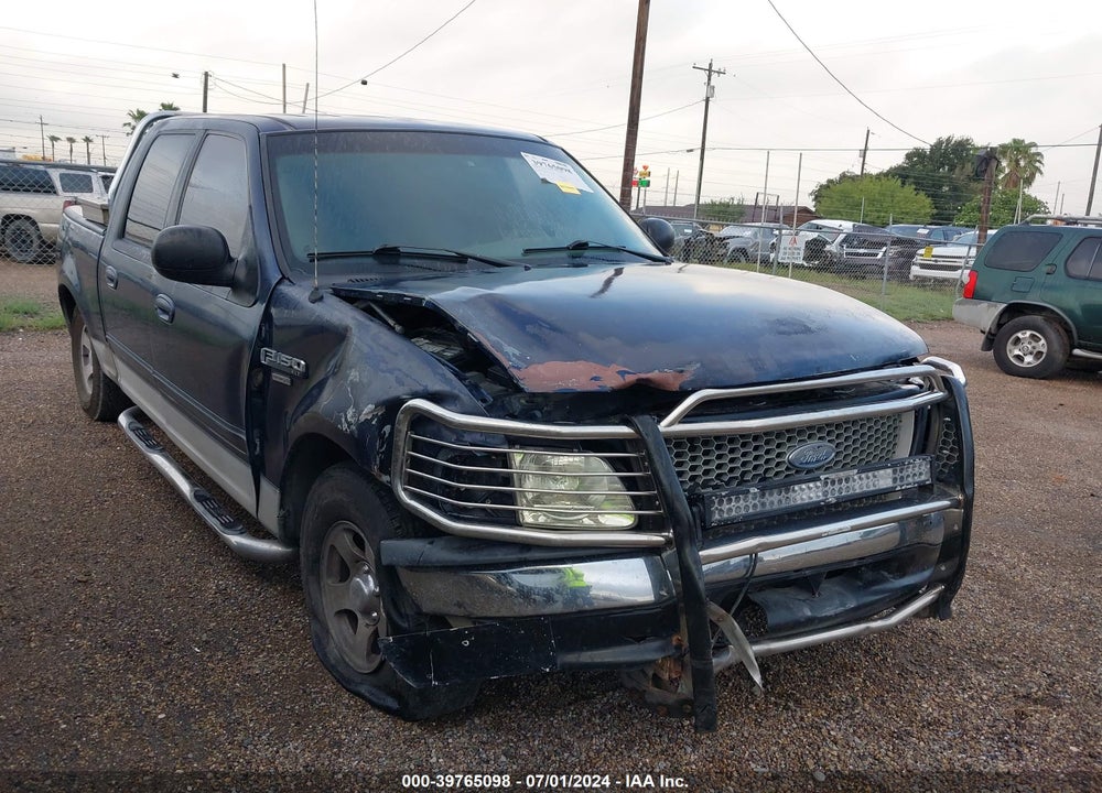 2003 FORD F-150 LARIAT/XLT VIN: 1FTRW07623KA38628
