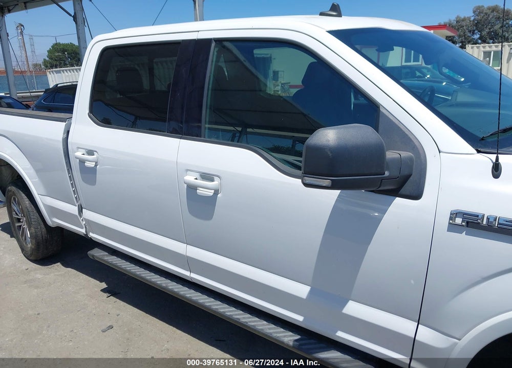 2020 FORD F150 SUPERCREW VIN: 1FTEW1C43LKE63607