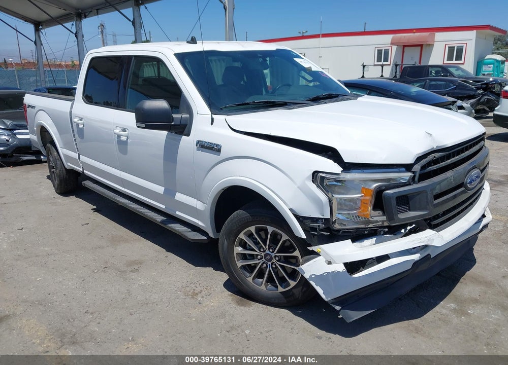 2020 FORD F150 SUPERCREW VIN: 1FTEW1C43LKE63607