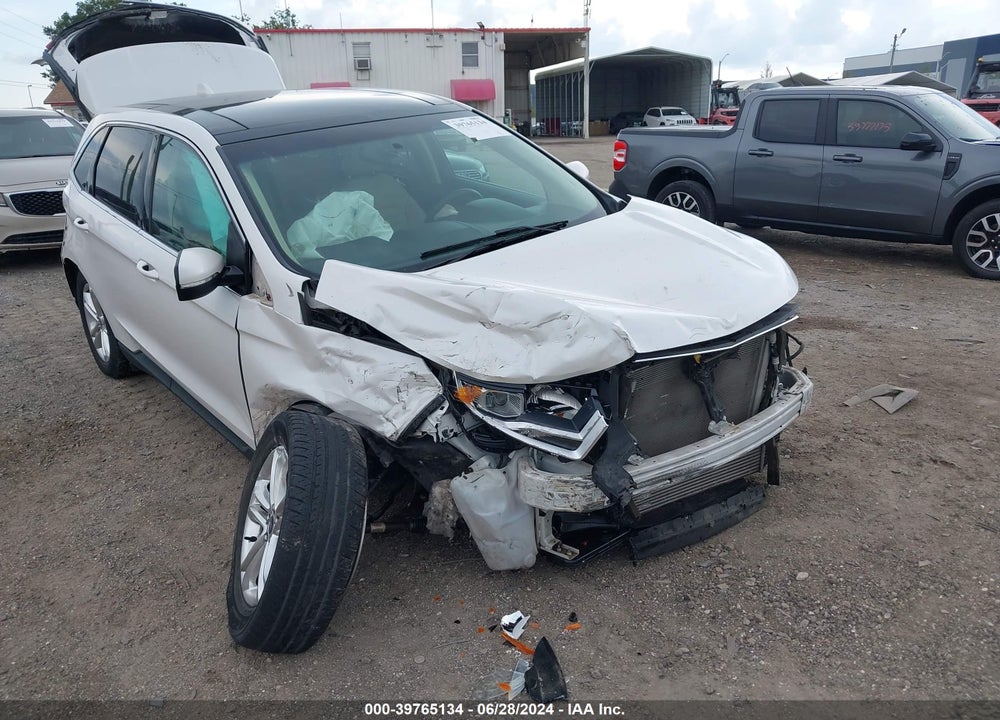 2015 FORD EDGE SEL VIN: 2FMTK4J92FBB49802