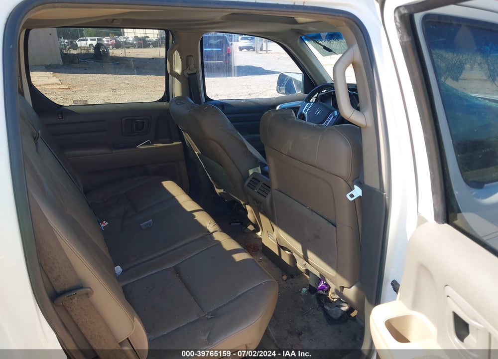 2007 HONDA RIDGELINE RTL VIN: 2HJYK16537H528817