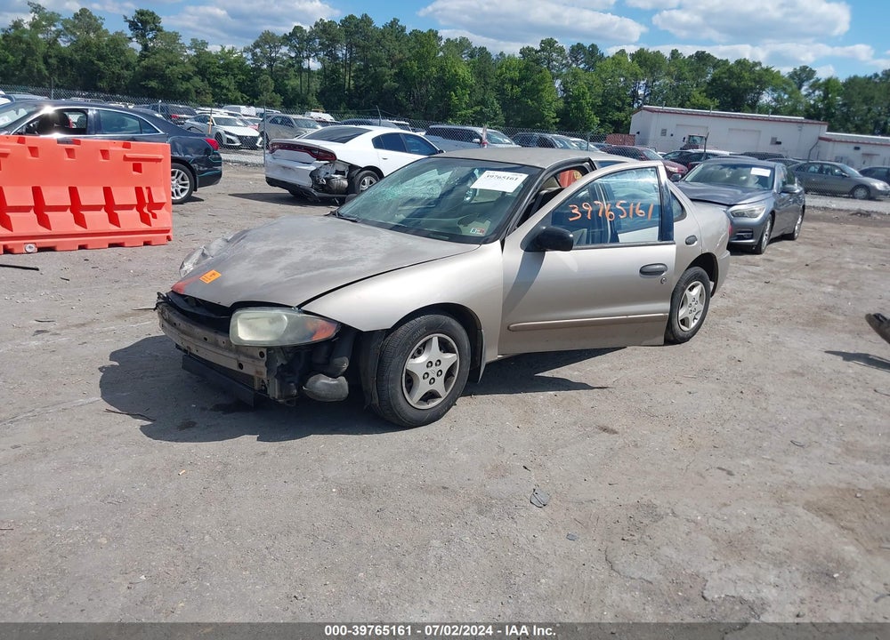 2004 CHEVROLET CAVALIER VIN: 1G1JC52F647266168