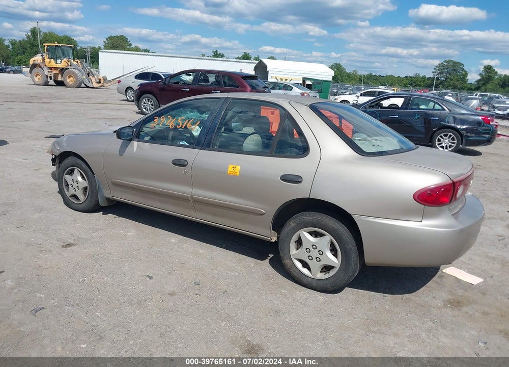 2004 CHEVROLET CAVALIER VIN: 1G1JC52F647266168
