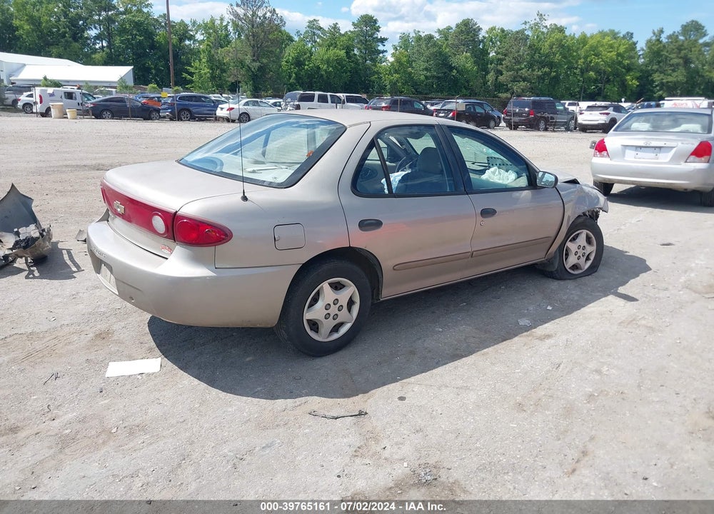 2004 CHEVROLET CAVALIER VIN: 1G1JC52F647266168