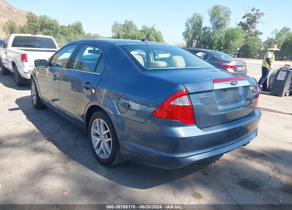 2012 FORD FUSION SEL VIN: 3FAHP0JA0CR199406