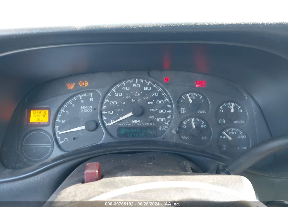 2002 GMC SIERRA 1500 SL VIN: 1GTEC14V72Z159685