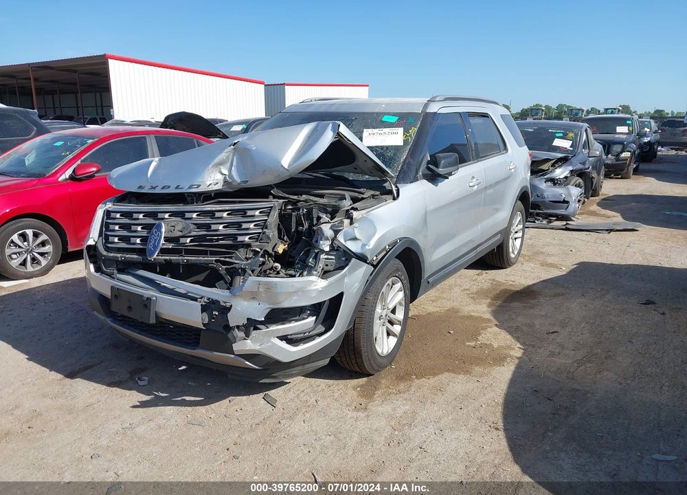 2017 FORD EXPLORER XLT VIN: 1FM5K7D8XHGA93004