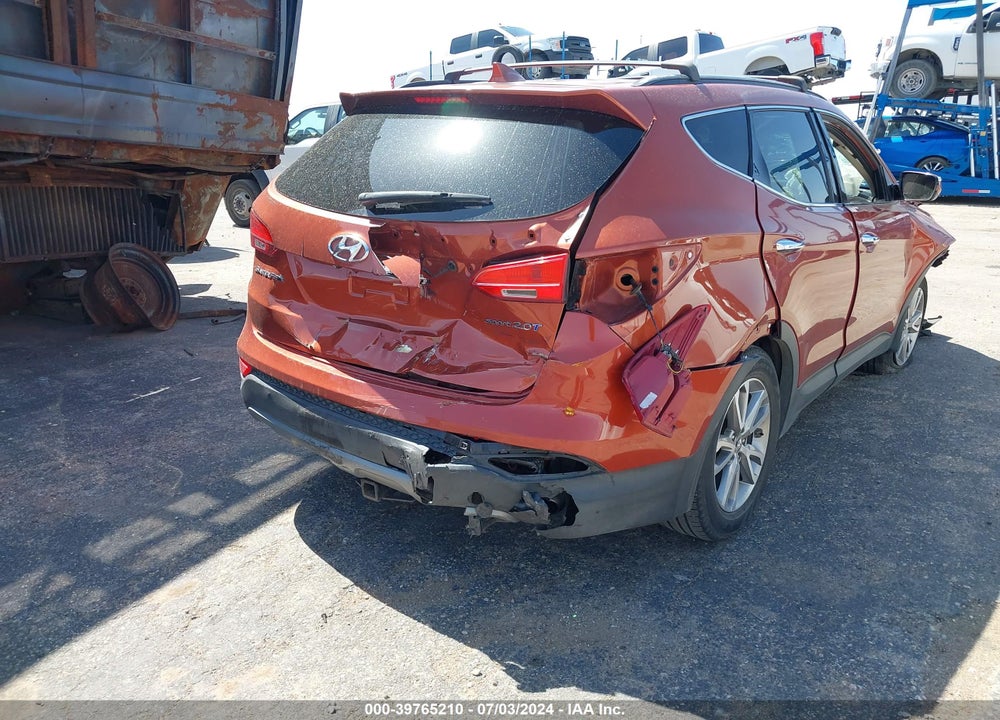 2014 HYUNDAI SANTA FE SPORT 2.0L TURBO VIN: 5XYZU3LA1EG230407